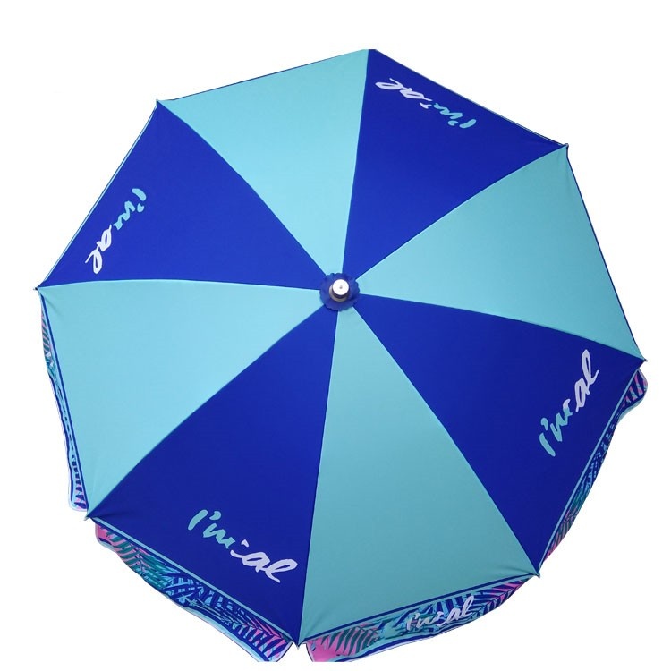 hot sale big outdoor logo print parasol umbrella