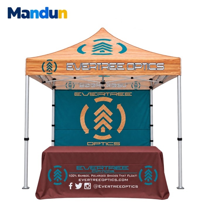 How to Plan a Branded Event Booth with a Custom Canopy Tent and Table Cover