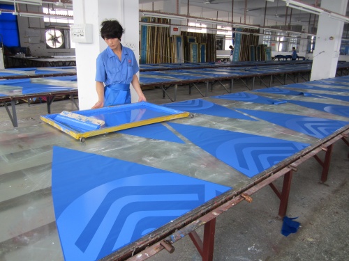 Silk screen printing