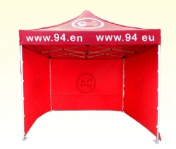 10x10ft customized canopy tent with side walls panels