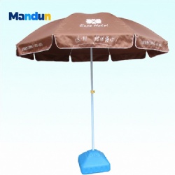 Custom Printed Beach Umbrella with Logo for Outdoor Promotions