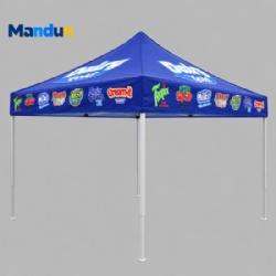 Custom Printed Canopy Tent with Roof and Valance Branding